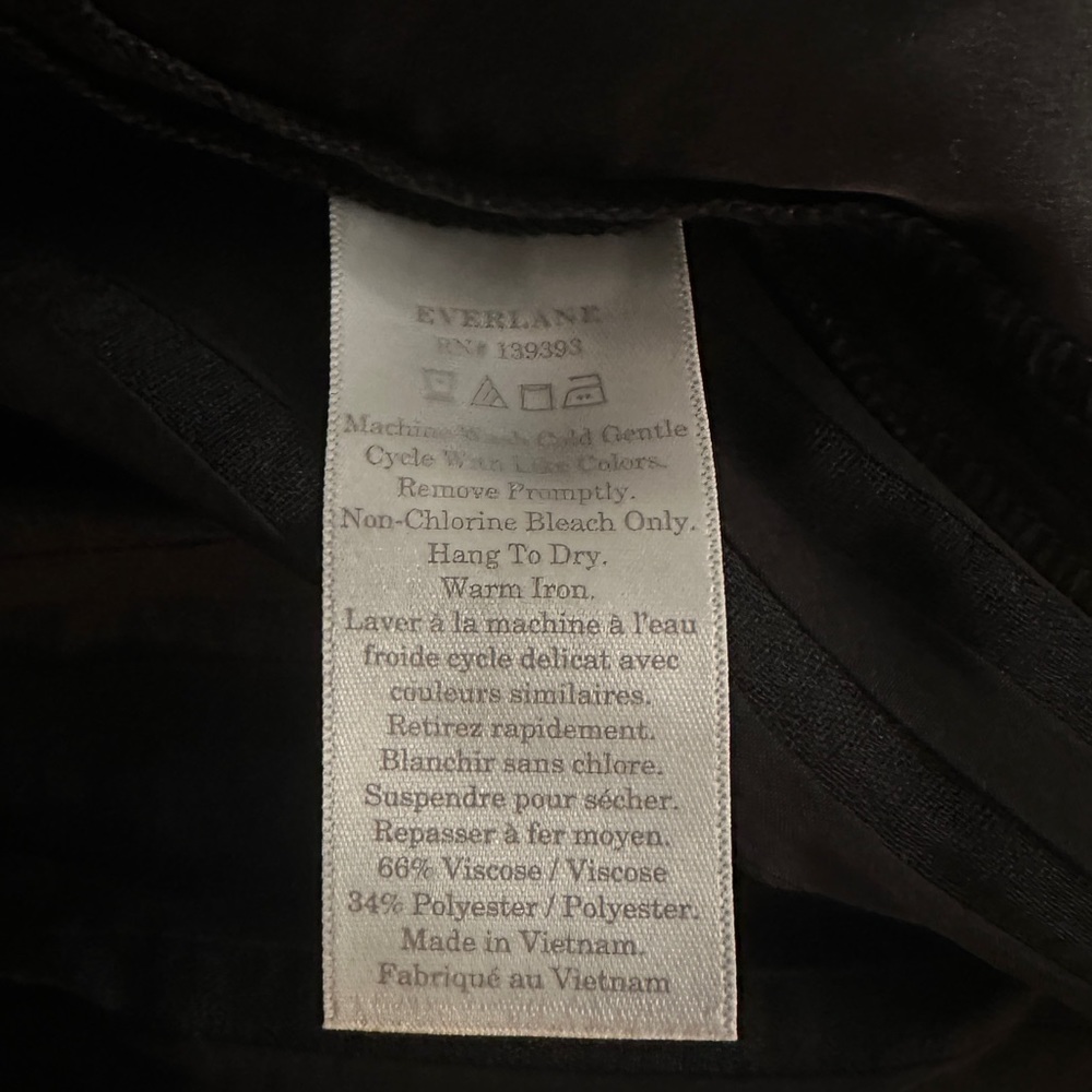 Everlane Black Japanese GoWeave Essential Jumpsuit - Picture 9 of 9